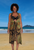 sarong tie front cover up color lotus gold front  buy wholesale from Australia