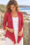 Sharon bolero jacket rose