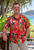Red cockatoo Tony shirt button up