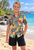 Kallum kids Hawaiian shirt parrot yellow