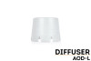 AOD-L - Fenix Diffuser Tip (Transparent - 63mm)