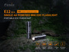 E12 V2.0 - Fenix 160 Lumen Flashlight (w/AA battery) 