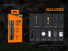 LD30 - Fenix 1600 Lumen  Flashlight w/battery