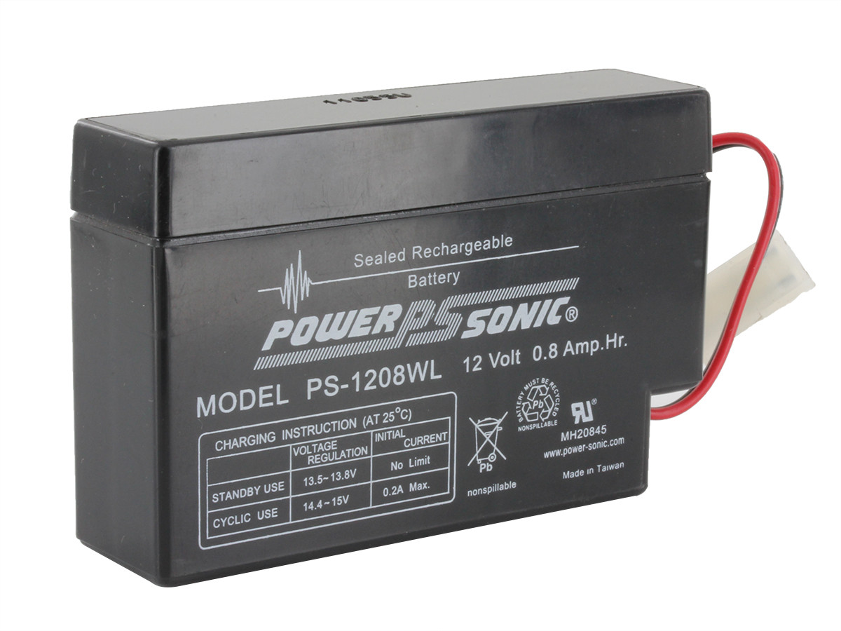 Power sonic
MODEL-TBS-4106STⅡ Powersonic 12V / 0.8Ah - Vancouver Battery Corp