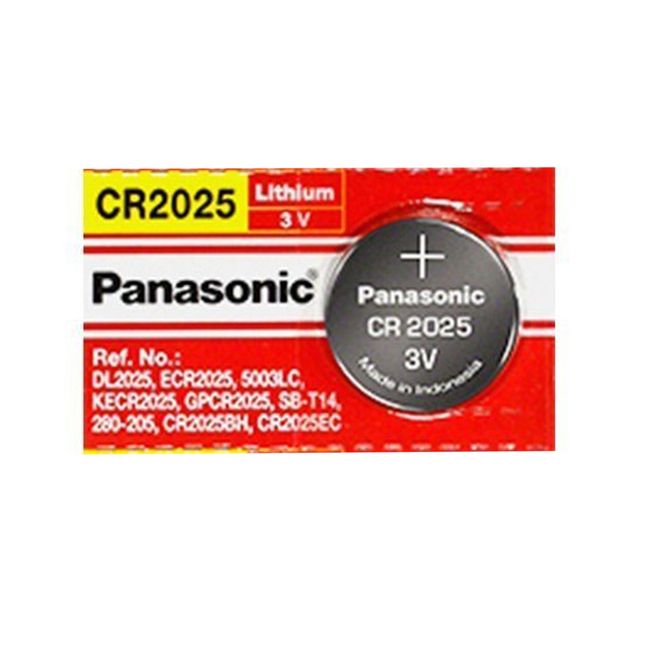 CR2025-PC-C5 - Panasonic - Box of 100