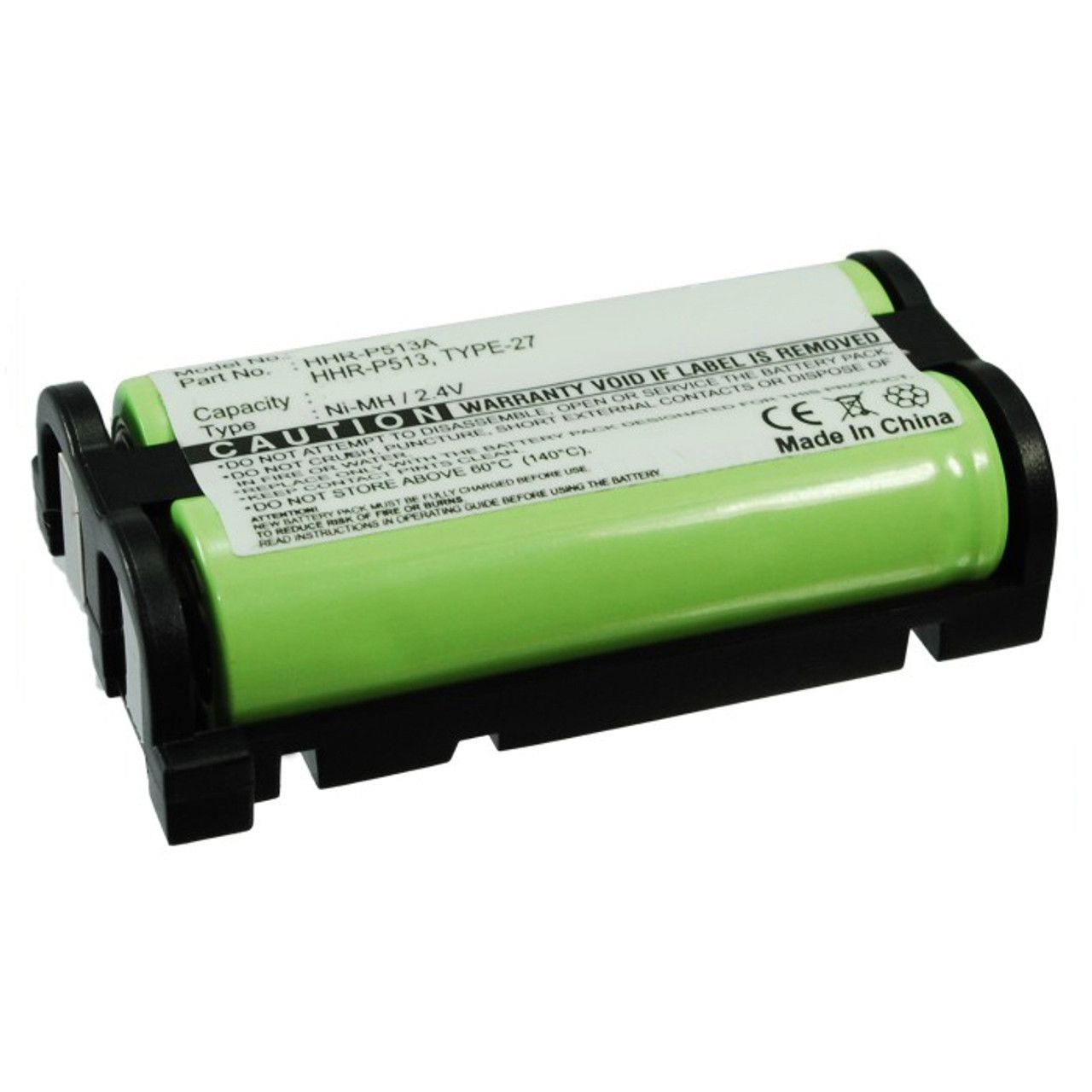 TCB-T313  Trans-Canada,  2.4V NiMH 1500mAh Cordless Phone Battery HHR-P513 (CPH-489)