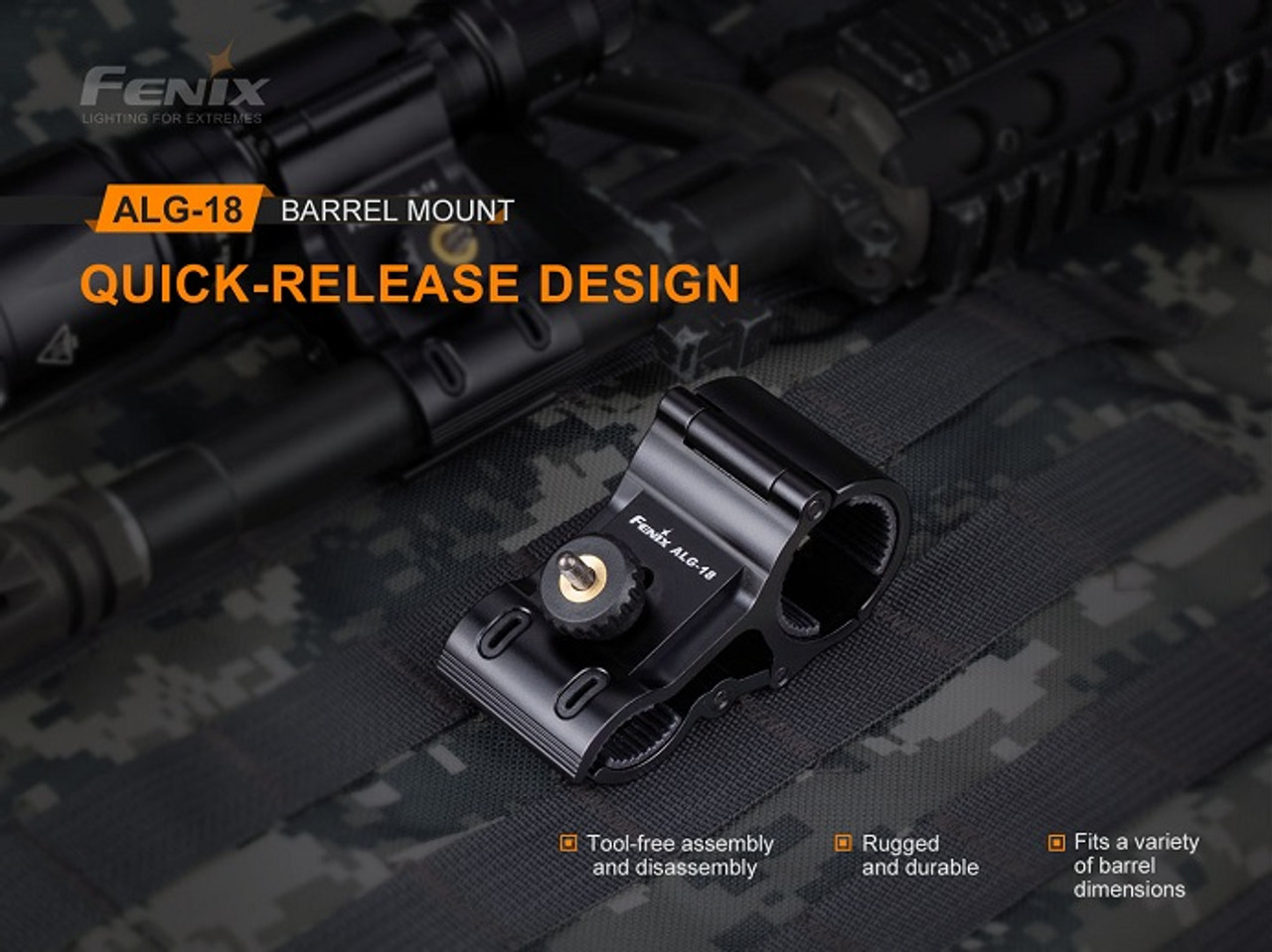  ALG-18 - Fenix (Gun Barrel Mount)