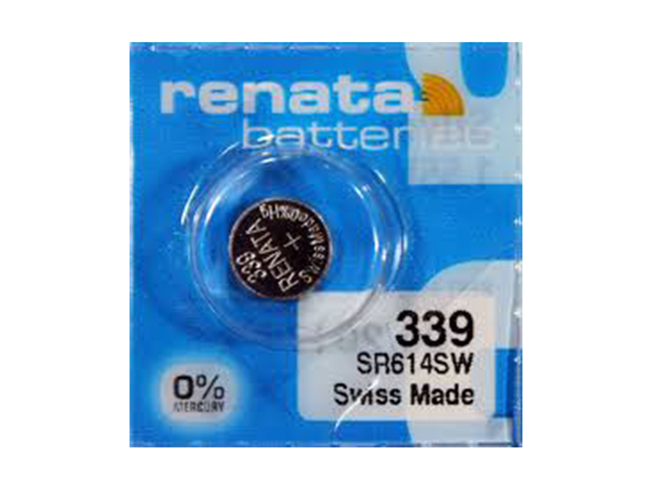 339 / SR614SW - Renata   1.55 Volt Button Cell Battery