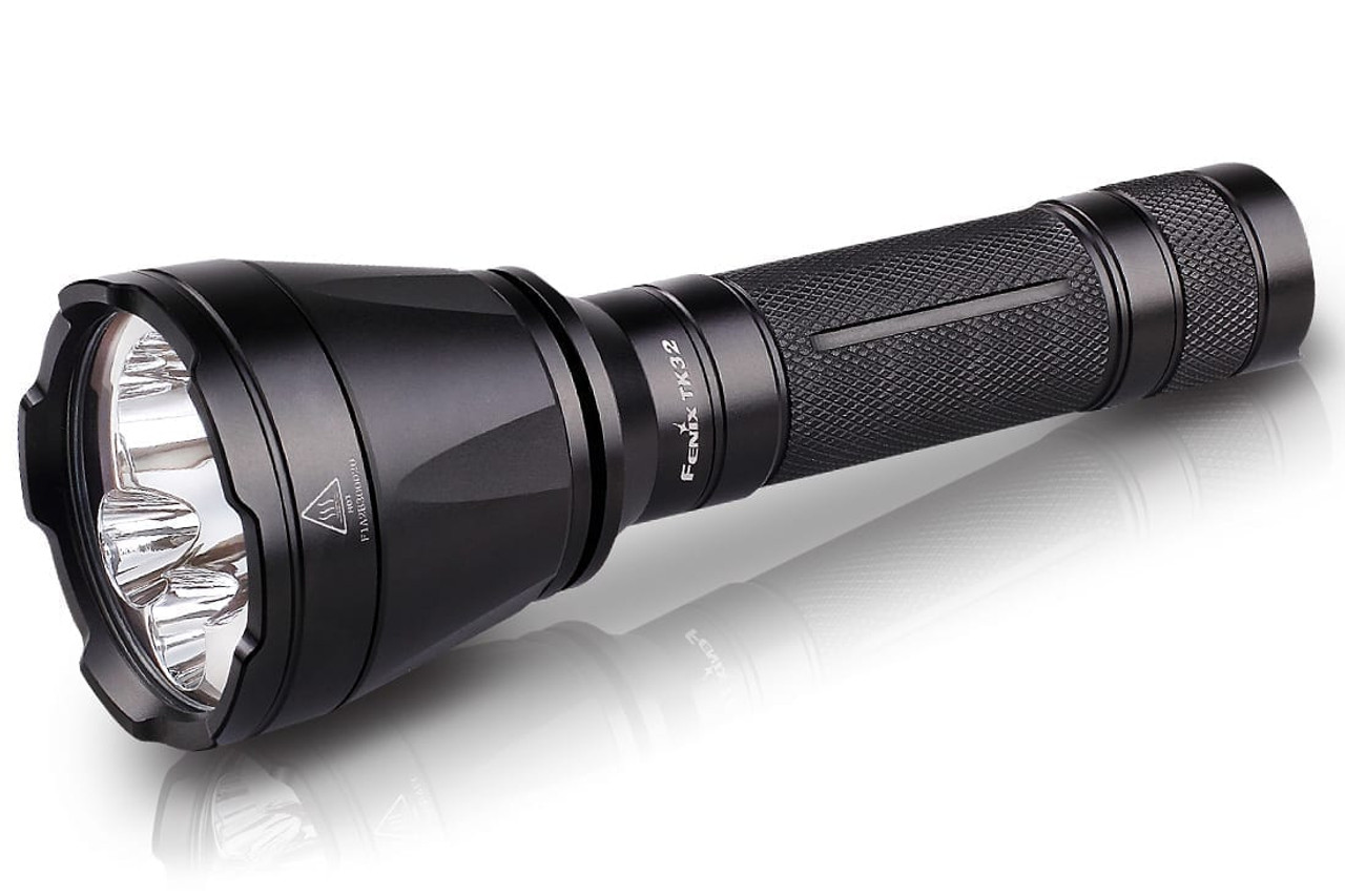 TK32 - Fenix 1000 Lumen Flashlight, 18650/2xCR123A (battery not included)