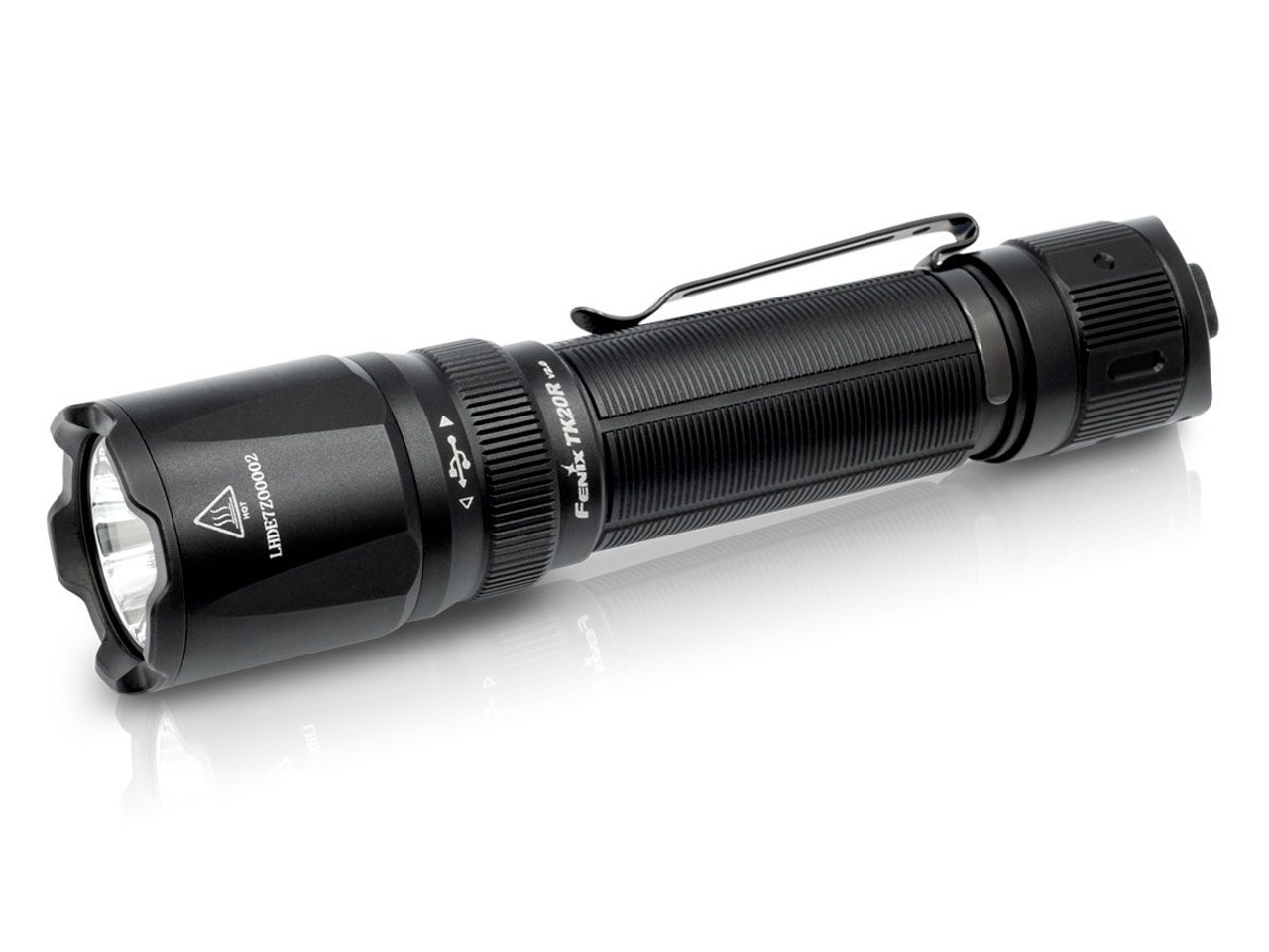 Fenix TK20RV20 - Lampe torche tactique rechargeable LED/USB IP68 3000 lm 48  hrs