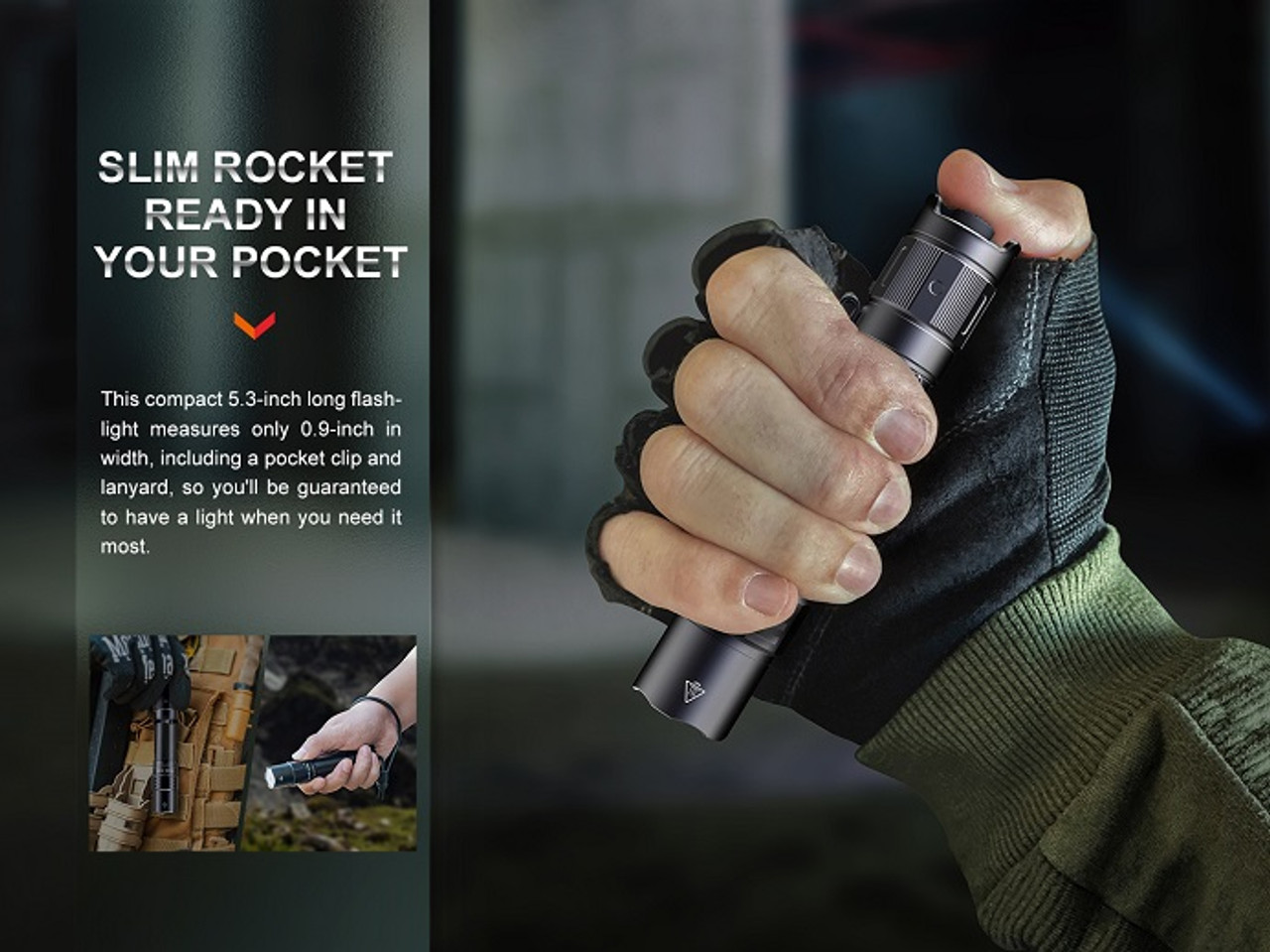 PD35R Rechargeable Flashlight