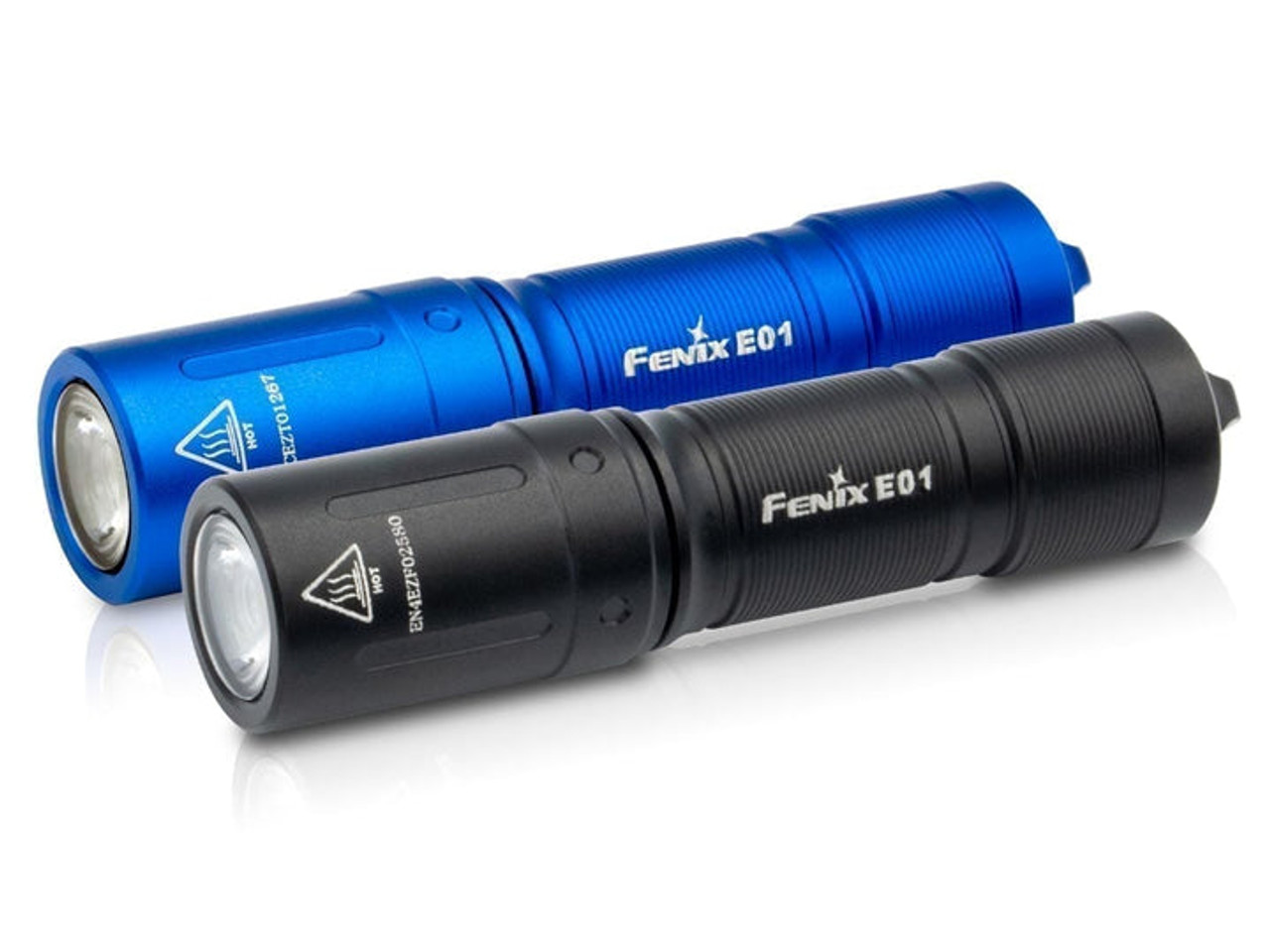 E01 V2.0 (Blue) - Fenix 100 Lumens Flashlight (w/AAA battery)