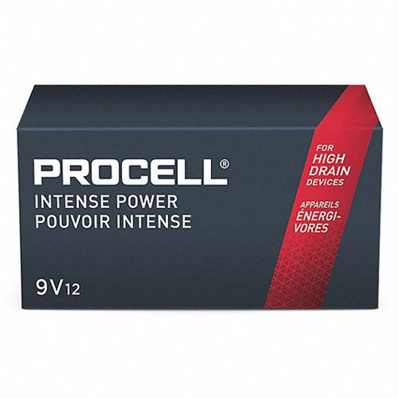 Duracell Procell Intense Alkaline 9 Volt (12/box)