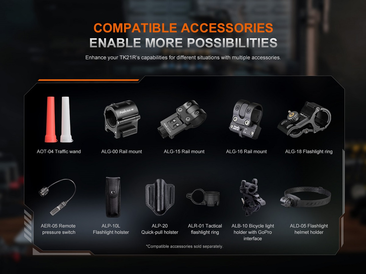 Fenix TK21R Ultra Duty Flashlight