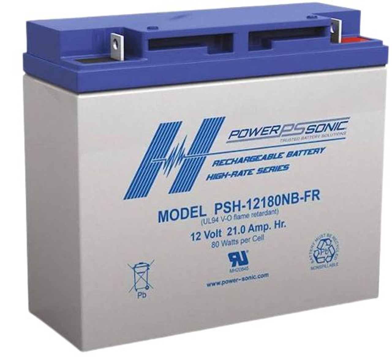 Powersonic PSH-12180FR Upgraded Sealed Lead Acid Battery