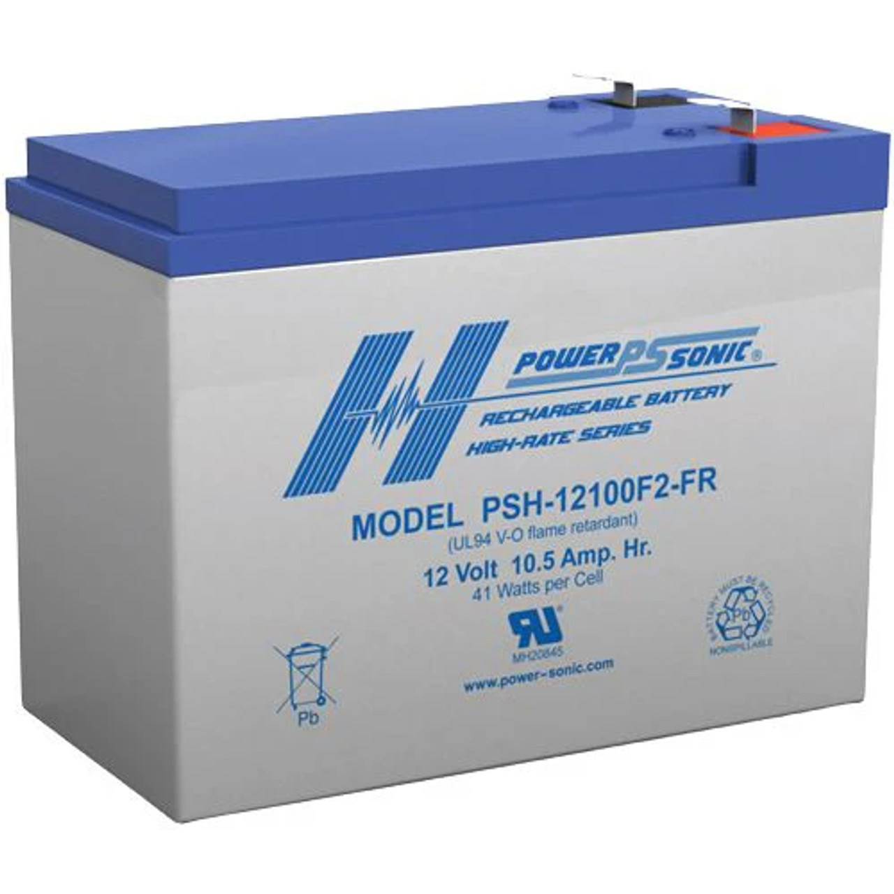 Powersonic PSH-12100FR Sealed Lead Acid Battery
