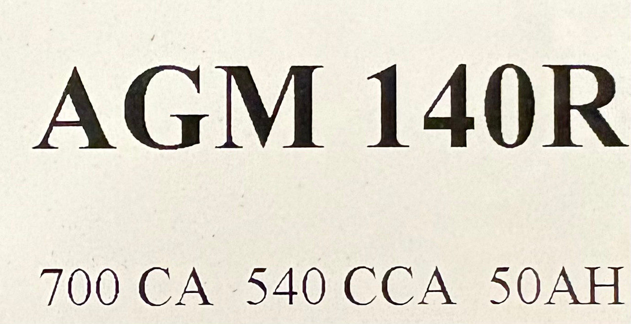 Group 140R-AGM (Group LN1, H4)