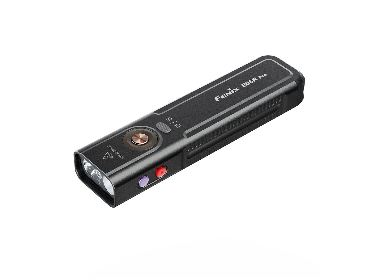 Fenix E06R Pro three-light-source dual-switch control flashlight