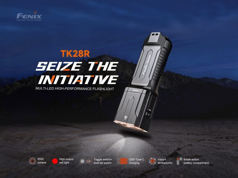 TK28R - Fenix 6500 Lumens Tactical Flashlight