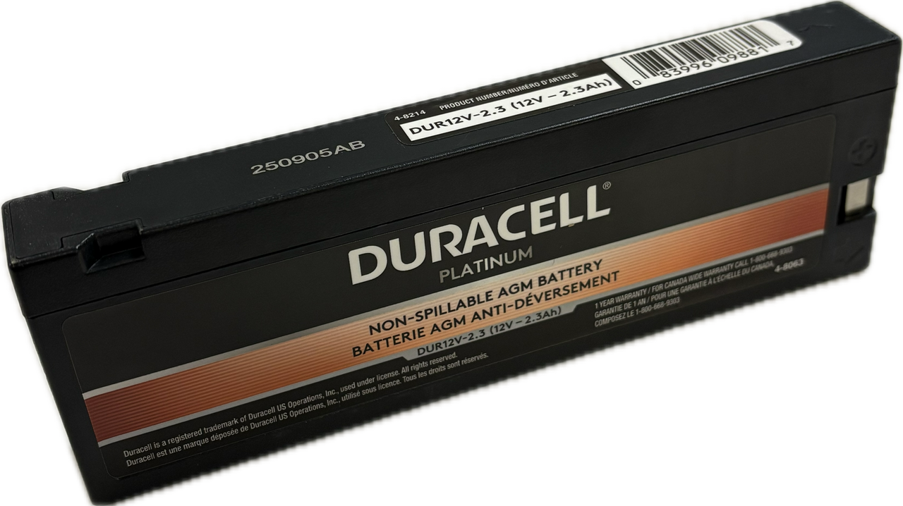 Duracell 12V / 2.3Ah (PC Connector)