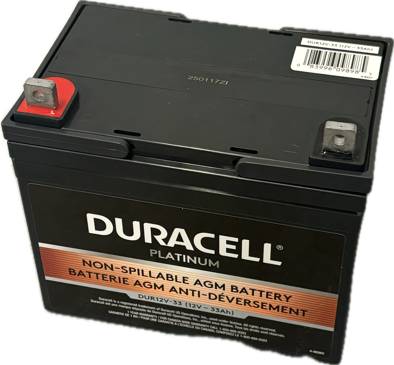 Duracell 12V / 33Ah
