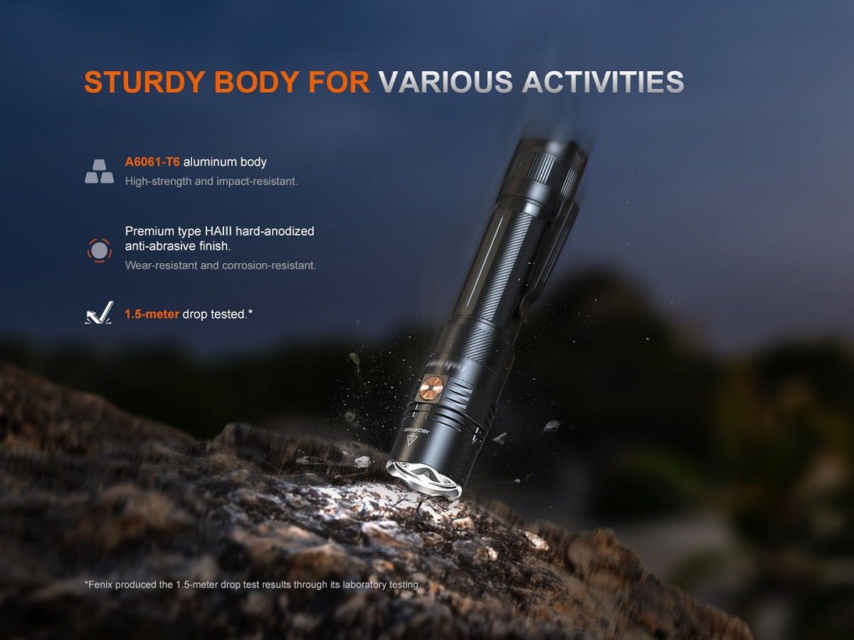 FENIX PD36R ACE POWERFUL MULTI-MODE TACTICAL FLASHLIGHT