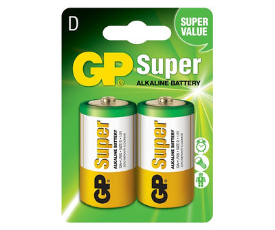 GP13A-C2 - GP Super D Alkaline (2 pack)