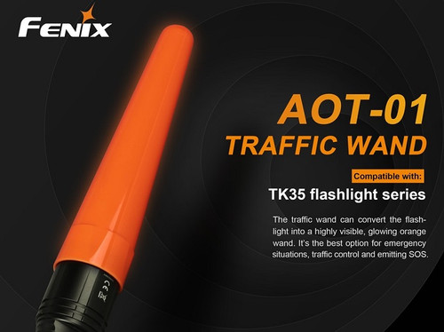 AOT-01 - Fenix TK35 Traffic Wand (Red)
