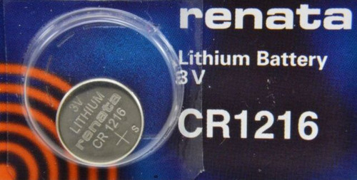  CR1216-RE-C5 - Renata 3V Lithium Coin cell Battery 