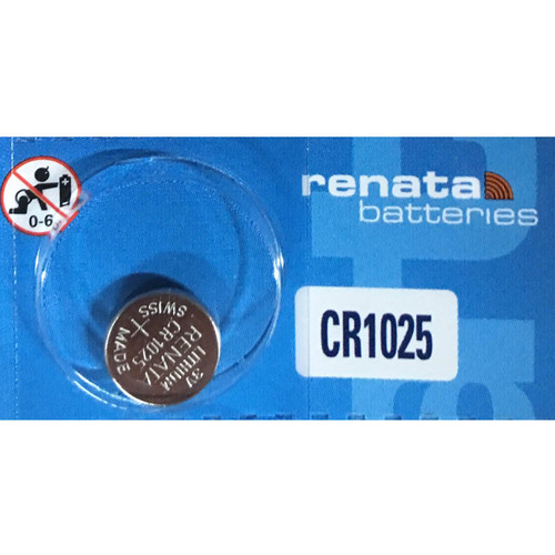 CR1025-RE-C5 - Renata 3V Lithium Coin cell Battery 