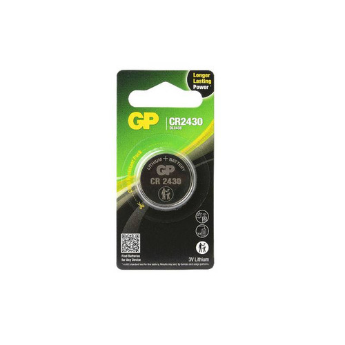  CR2430 - GP 3V Lithium Coin Cell Battery (1/C5)
