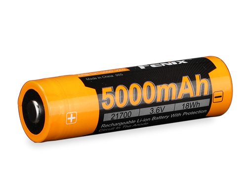 ARB-L21-5000 V2.0 [21700] (New) - Fenix Rechargeable Battery - Li-ion 3.6V 5000mAh