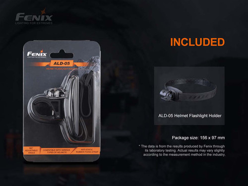 ALD-05 - Fenix  Helmet Flashlight Holder