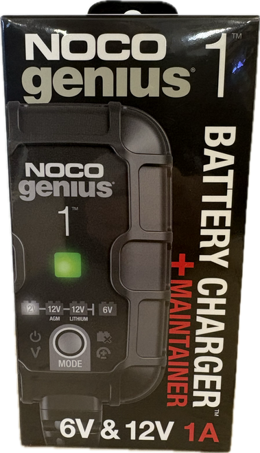 Noco 1 - 12V/6V Battery Charger 1A Charger