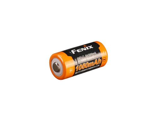 Fenix ARB-L16 1050UP USB Rechargeable LI-ION 16340 Battery