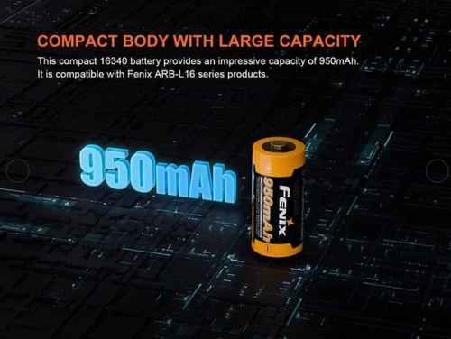 Fenix ARB-L16-950P Rechargeable Battery
