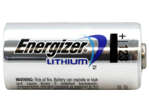 Energizer CR123A 3V 1500mAh Lithium Button Top Battery – Dependable  Expendables