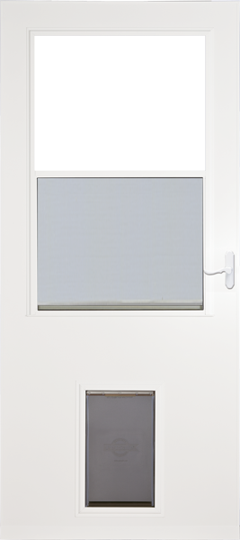 Lowe's Larson Pet View Storm Door Installation Single Vent