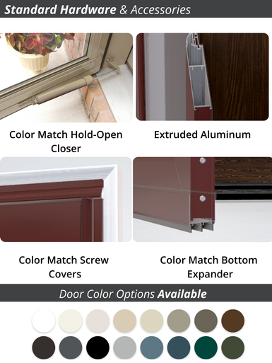 ProVia Spectrum Full View Storm Door