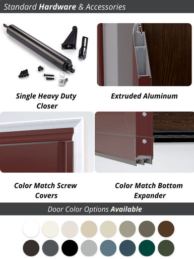 ProVia Deluxe Full View Storm Door
