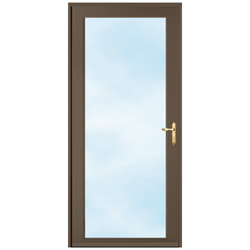 Brown Storm Doors