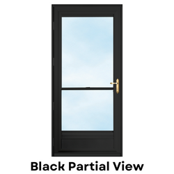 Black Partial View