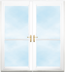 Retractable Screen French Doors