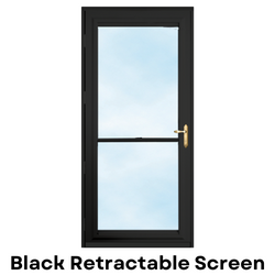 Black Retractable Screen