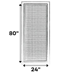 24x80 Screen Only Storm Door