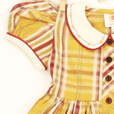 Golden Harvest Plaid Girls Dress