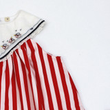 Red Awning Stripe Baby/Toddler Dress [Pre-Order]