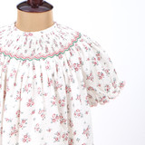 coral ric rac trim on sleeves