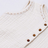 Ecru Organic Muslin Bubble [Pre-Order]