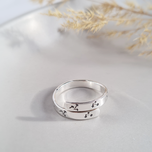 Sterling silver Dandelion Wishes Ring Sterling silver Dandelion Wishes Ring